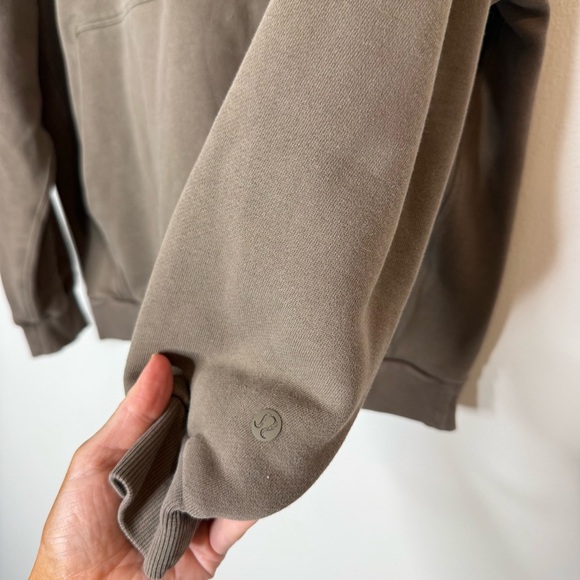 Lululemon Stateside Pullover Hoodie size small in tan brown - Picture 4 of 5